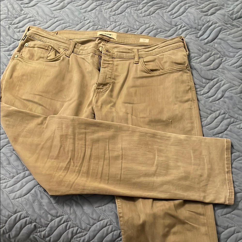 Men's Tan Jeans